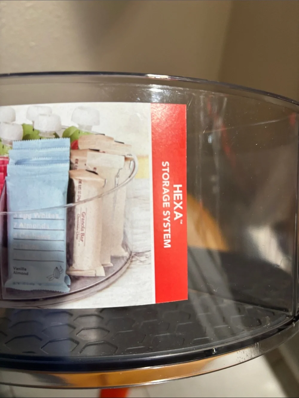 Lazy Susan 3-Section Rotating Organizer